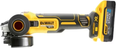 DeWalt DCG405H2T-QW 18 V XR kulløs vinkelsliber 125 mm med 2 x Powerstack 5,0 Ah
