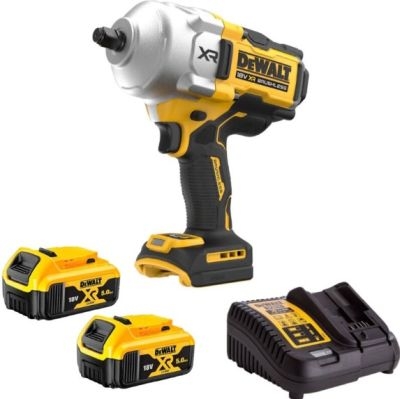 DeWalt DCF961P2 18V XR 1/2" akku-slagnøgle med 2 x 5,0 Ah