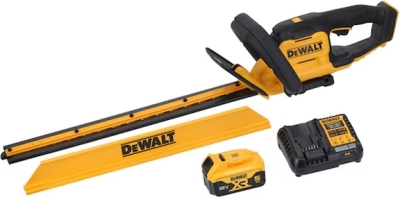 18 V XR hækkeklipper med 55 cm klinge og 5 Ah batteri