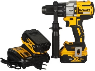 DeWalt DCD996 18V XR kulfri slagbore-/skruemaskine – 95 Nm, 5,0 Ah