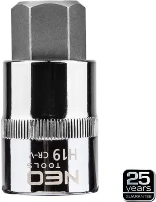 1/2″ sekskant-bitstop H19 × 55 mm