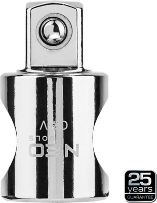 Reduktionsadapter 1/2″ han til 3/8″ hun i CrV-stål