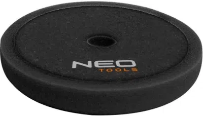 Blød polerpude 150 x 150 x 25 mm med velcro