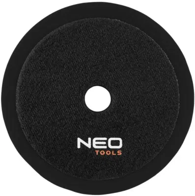 Blød polerpude 150 x 150 x 25 mm med velcro
