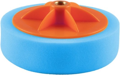 Ekstra hård polersvamp 150 x 50 mm med M14 og velcro
