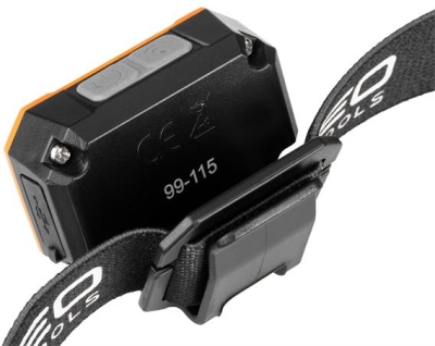 NEO genopladelig pandelampe 500 lm med USB, COB LED og bevægelsessensor – 12 stk.