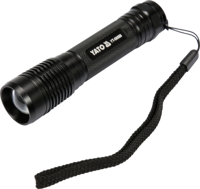 LED lommelygte 6W/500 lm usb/genopl.