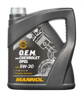 Mannol O.E.M. for Chevrolet Opel/PSA 5W-30 4L