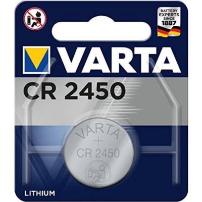 Knapcelle batteri, CR2450