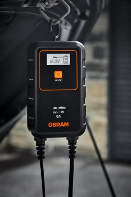 Oplader, køretøjsbatteri OSRAM OEBCS906