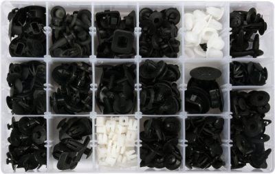 Clips-sortiment NISSAN (18 typer - 408 stk.)