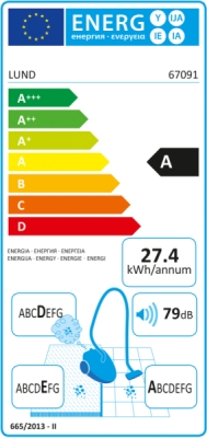 Støvsuger 700W (Cyclonic) (HEPA FILTER!)