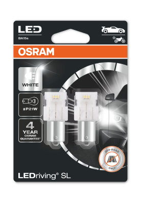 P21W LED OSRAM LEDriving 2 pak