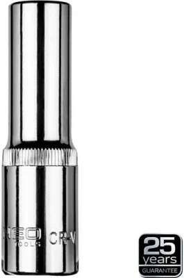 Lang 12 mm unbrakotop ½″ i krom-vanadium-stål