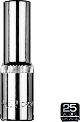 Lang 12 mm unbrakotop ½″ i krom-vanadium-stål