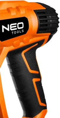 Digital varmepistol 2000 W med tilbehør og kuffert