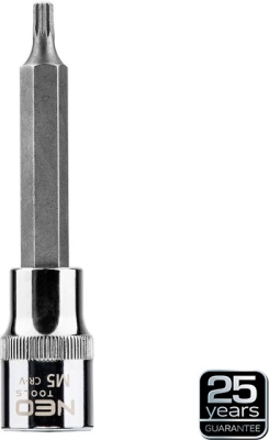 Spline-bitstop 1/2″ M5 x 100 mm