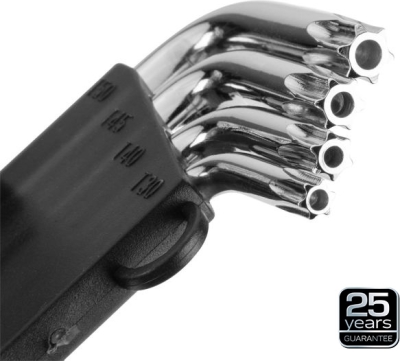 Torx-nøglesæt – 9 dele, T10-T50