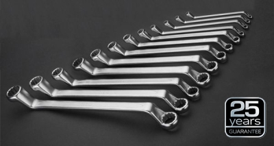 Professionelt ringnøglesæt 6–32 mm – 12 dele