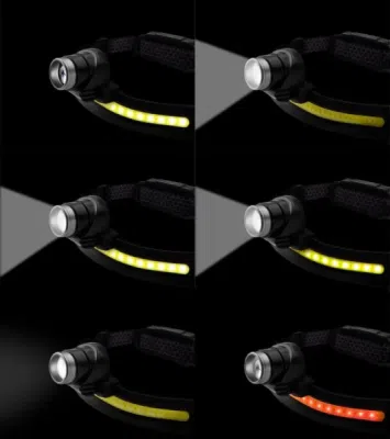 NEO Tools LED Belt 2.0 genopladelig pandelampe – 400 lumen
