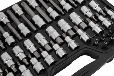 Torx- og unbrakobitsæt – 49 dele