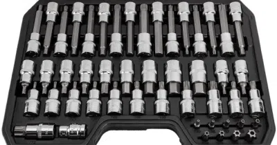 Torx- og unbrakobitsæt – 49 dele