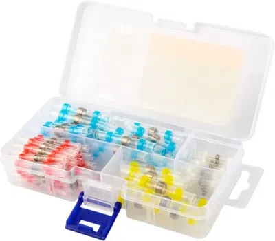 Selvloddende krympemuffer 0,25–6,0 mm² – 100 stk.