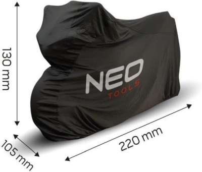 NEO åndbart overtræk til motorcykel og scooter 220 x 105 x 130 cm