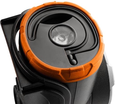 Batteridrevet arbejdslampe med kompressor – 800 lumen