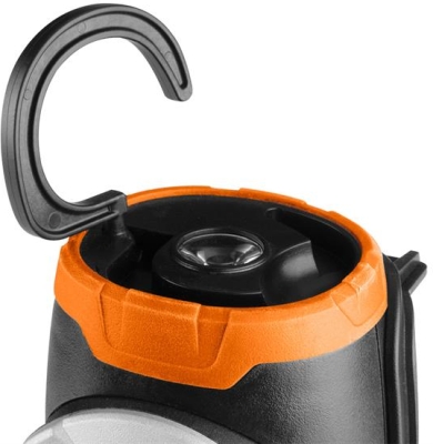 Batteridrevet arbejdslampe med kompressor – 800 lumen