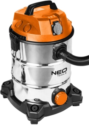 Industristøvsuger 1400 W med 30 liters beholder