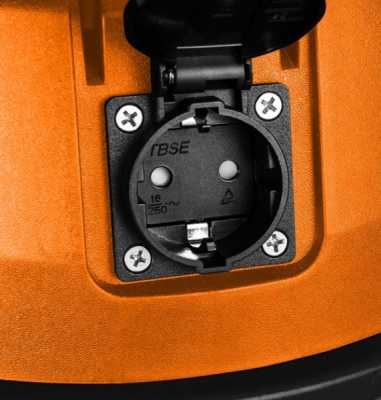 Industristøvsuger 1400 W med 30 liters beholder