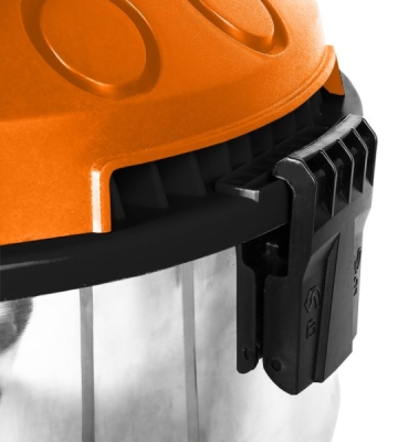 Industristøvsuger 1400 W med 30 liters beholder