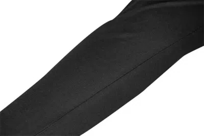 Langærmet T-shirt i sort – størrelse XL
