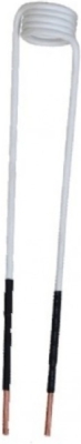 Lige induktionsspole Ø23 x 220 mm med M10-gevind