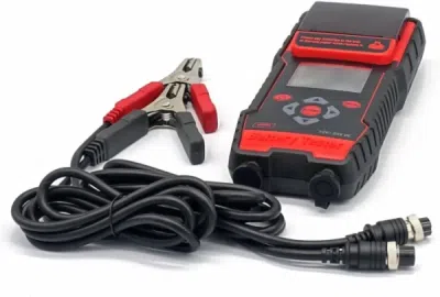 BDT7000 batteritester 12/24 V med farveskærm og printer