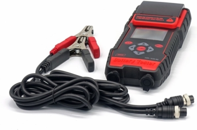BDT7000 batteritester 12/24 V med farveskærm og printer
