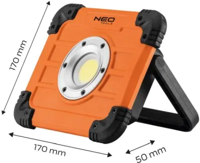 NEO genopladelig LED-arbejdslampe 750 + 250 lumen