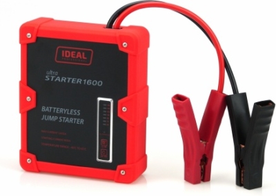 Ultra Starter 1600 – batterifri 12 V jumpstarter med ultrakondensator