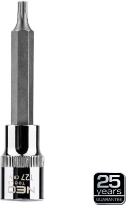 Torx-bitstop 1/2" T27 x 100 mm