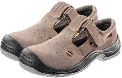 Arbejdssandaler i ruskind S1 SRC – str. 45