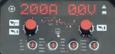 TECNO MIG 234 Pulse inverter-svejsemaskine 200 A