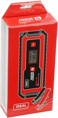 Praktik Charger 4 mikroprocessorstyret batterilader 6/12 V – 4 A