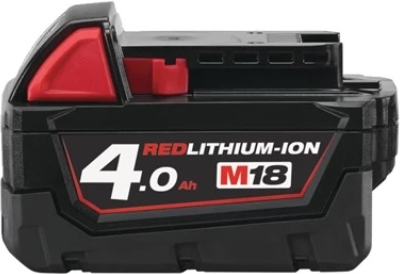 Milwaukee M18 B4 REDLITHIUM 18 V batteri – 4,0 Ah
