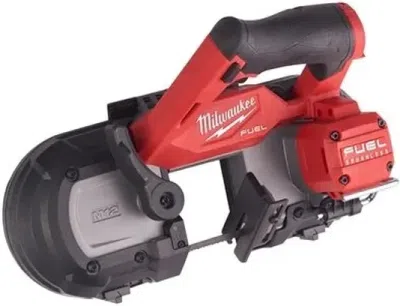 Milwaukee M12 FBS64-0C 12 V båndsav i kuffert