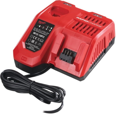 Milwaukee M12-18FC hurtiglader 12-18 V
