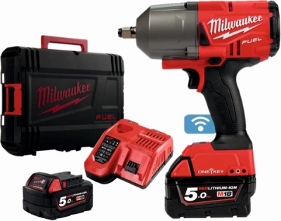 Milwaukee M18 ONEFHIWF12-502X 18 V slagnøgle 1/2" – 1898 Nm