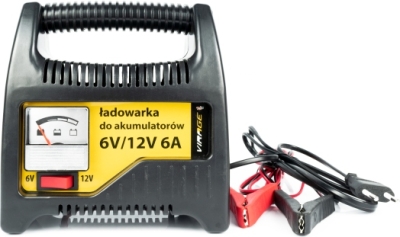 12 V batterioplader – 6 A