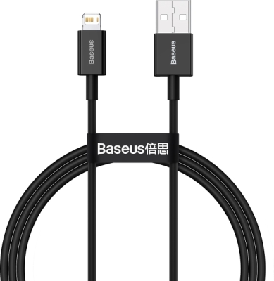 Baseus Superior Series USB til Lightning-kabel – sort