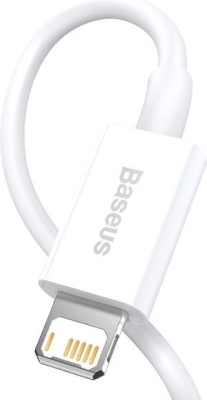 Baseus Superior Series USB til Lightning-kabel – hvid